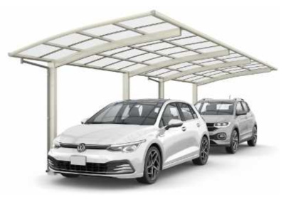 アリュース たて(2)連棟セット　J51・51-24(H20) ポリカーボネート板　